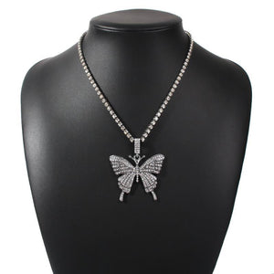 Butterfly Tennis Necklace