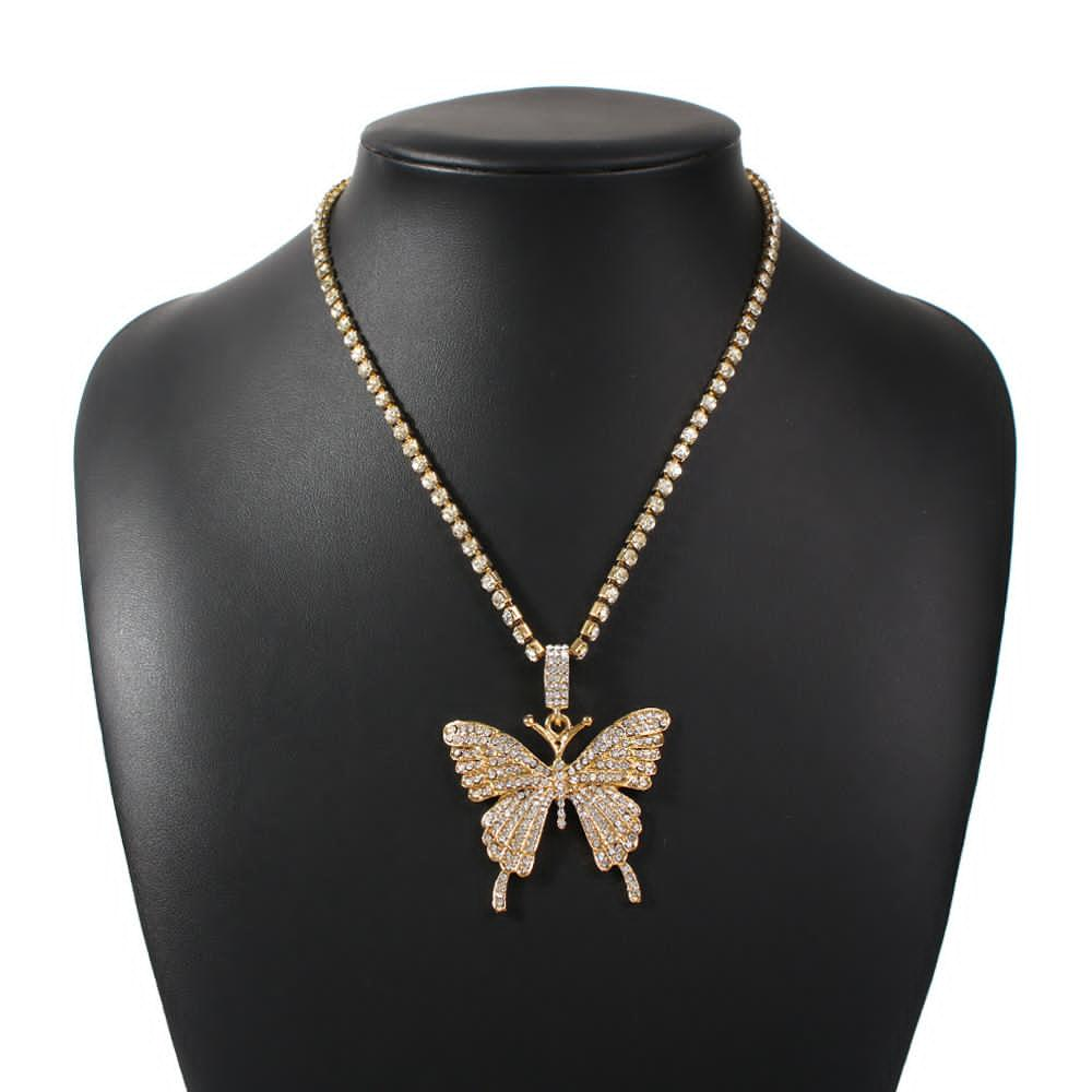 Butterfly Tennis Necklace