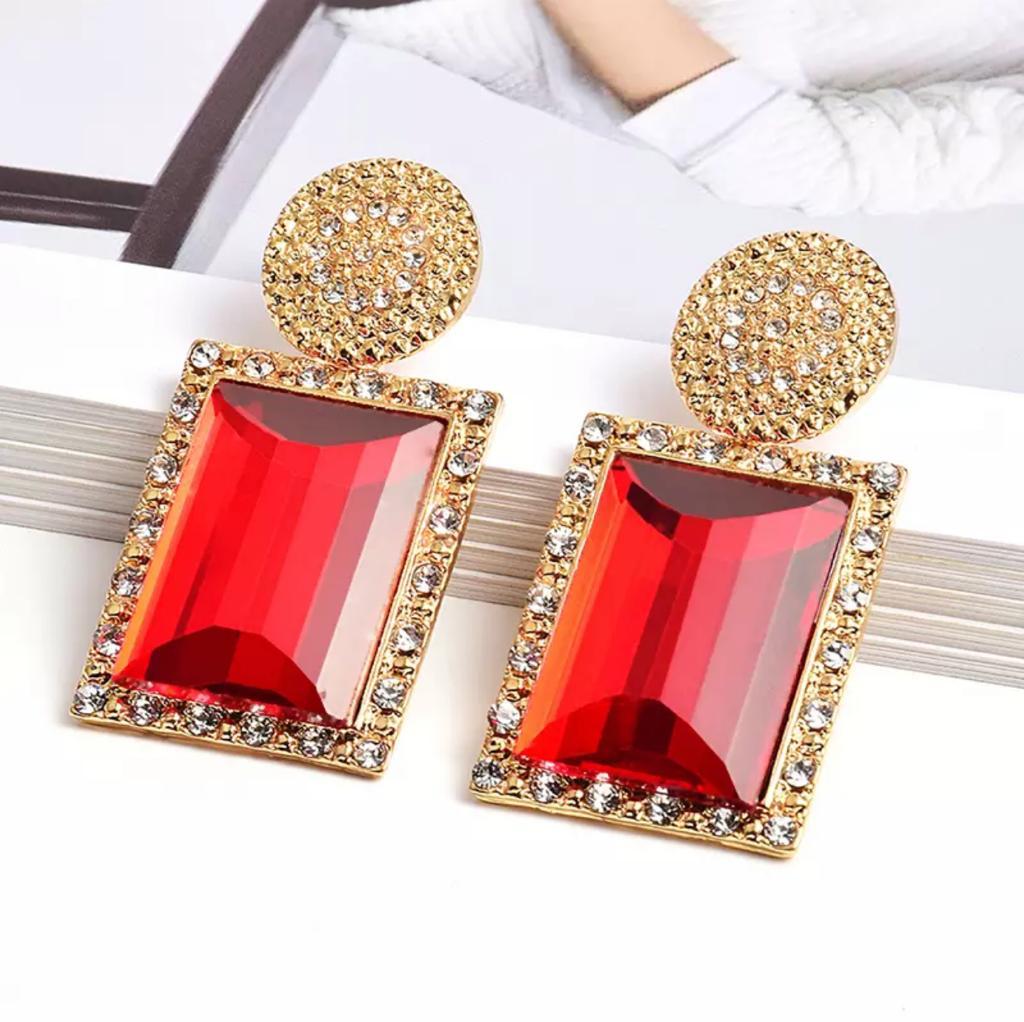 Red Beauty Earring