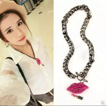 Load image into Gallery viewer, The Lip Necklace
